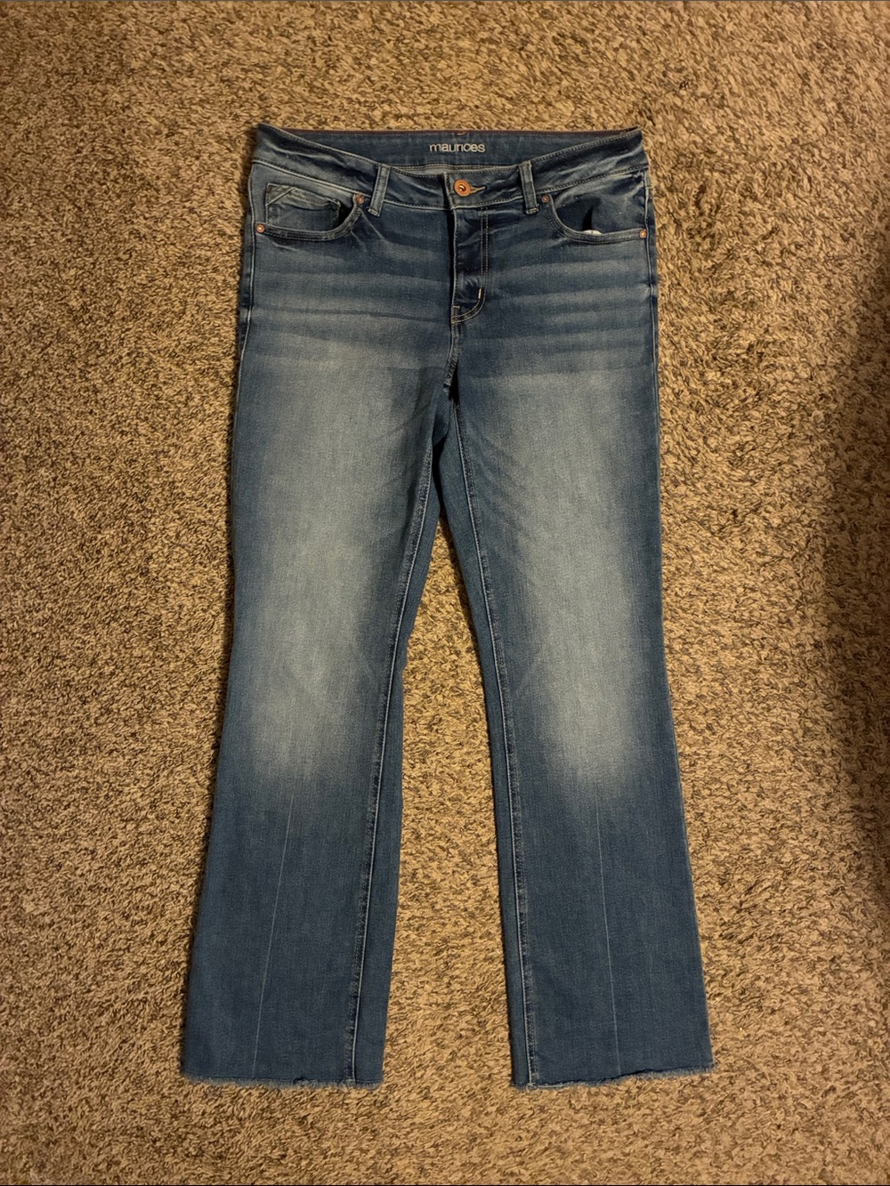 Maurice’s mid rise slim bootcut Jeans -size 12